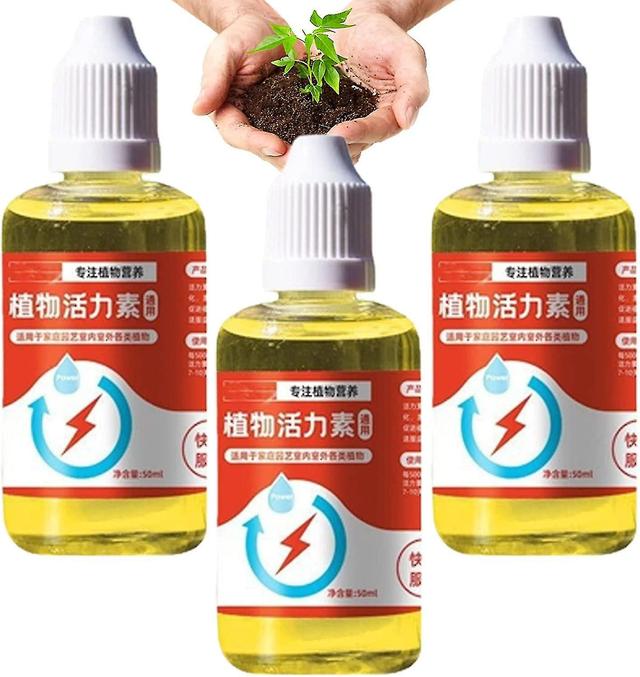 Tianzun Plant Growth Enhancer Supplement, Root Stimulator For Plants, For Transplant And Rescue The Disease Seedlings 3 bottles on Productcaster.