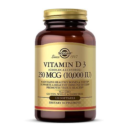 Solgar vitamín D3-cholekalciferol,10,000 IU,120 S gély (balenie po 4) on Productcaster.