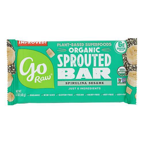 Go Raw Sprouted Bar Sweet Spirulina, 1.7 Oz (Case of 25) (Pack of 1) on Productcaster.