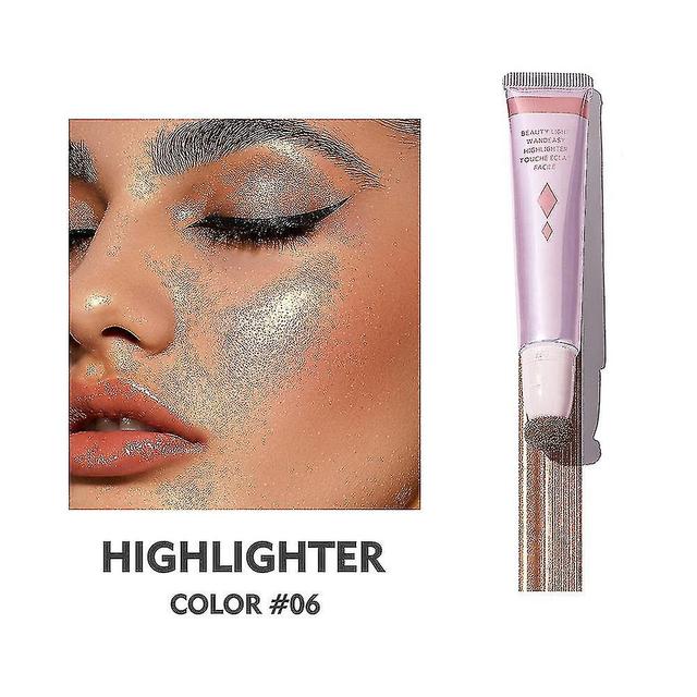 Szmtcv Silky Liquid Blush Long Lasting Brightening Cheek With Sponge Head Waterproof Highlighter Blush Stick 06 on Productcaster.