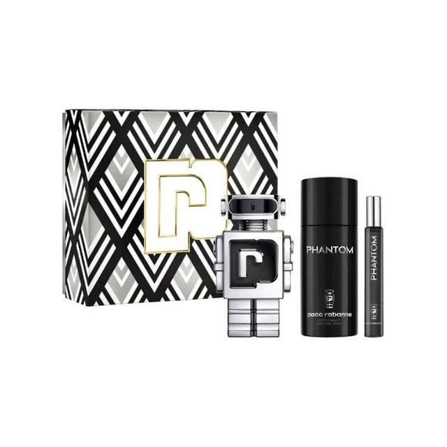 Men's Perfume Set Paco Rabanne Phantom 3 Pieces on Productcaster.