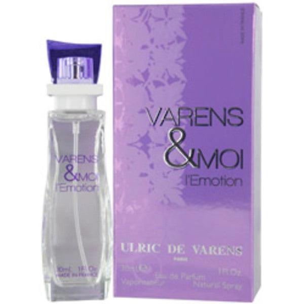 VARENS & MOI L'EMOTION by Ulric de Varens EAU DE PARFUM SPRAY 1 OZ For Women Black on Productcaster.