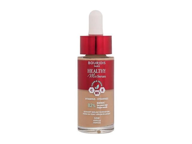 Bourjois Paris - Healthy Mix Clean & Vegan Serum Foundation 52W Vanilla - For Women, 30 ml on Productcaster.