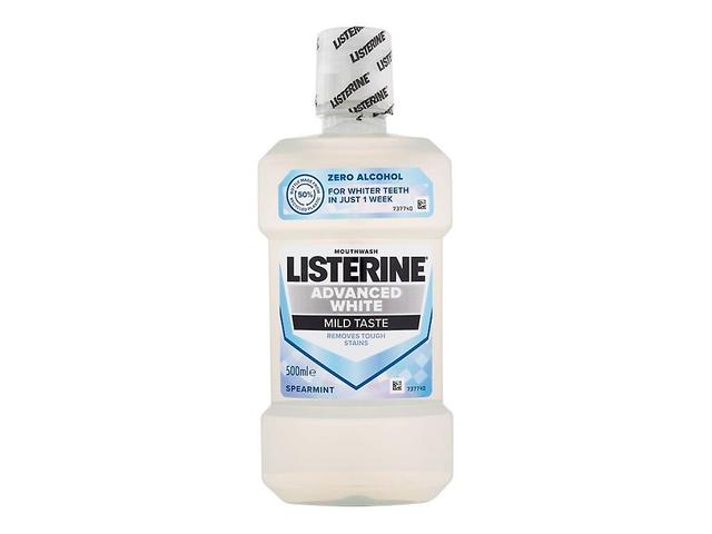 Listerine - Płyn do płukania jamy ustnej Advanced White Mild Taste - Unisex, 500 ml on Productcaster.