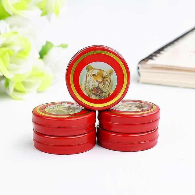 5PCS Tiger Balm Essential Oil Relief Headaches Insects Bites Pocket Size 3g on Productcaster.