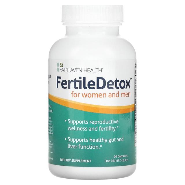 Fairhaven Health, FertileDetox per Donna & Uomo, 90 Capsule on Productcaster.