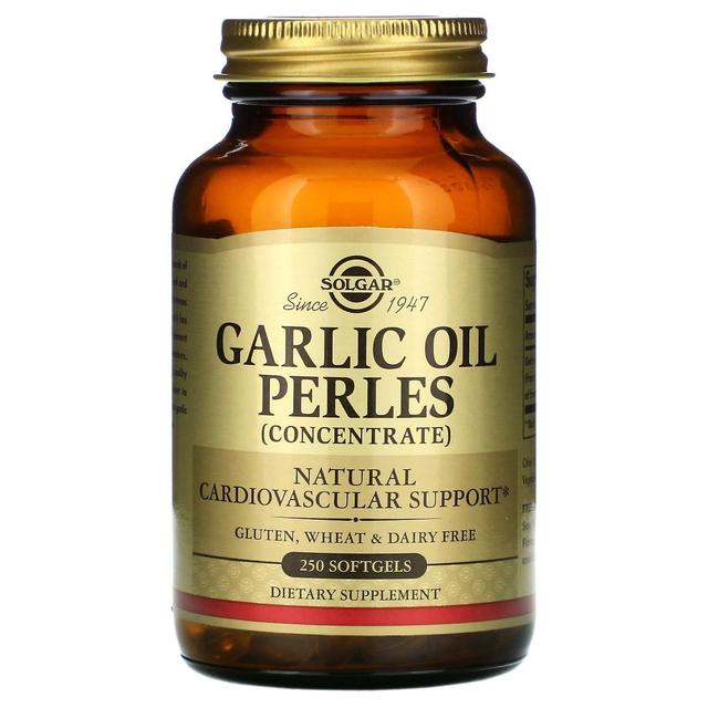 Solgar, Garlic Oil Perles Concentrate, 250 Softgels on Productcaster.