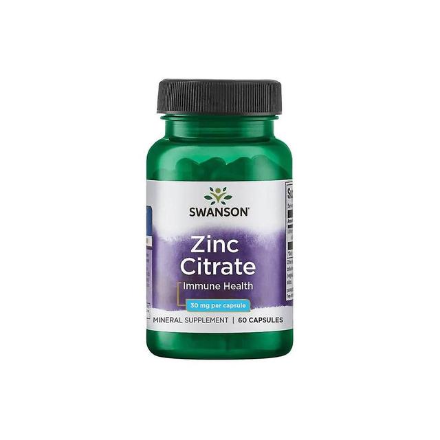 Swanson Zinc Citrate 30 MG BI6912 dietary supplements on Productcaster.