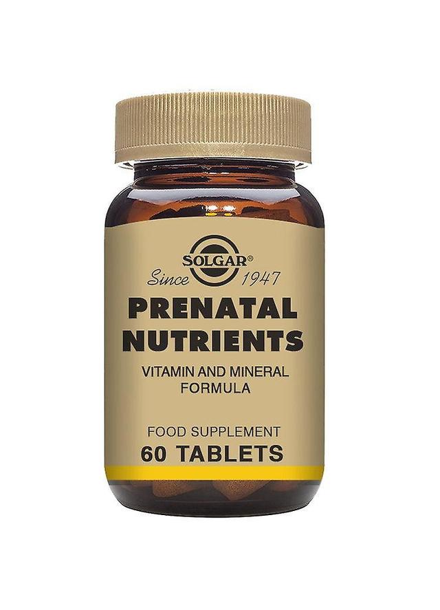 Solgar prenatal nutrients 60's on Productcaster.