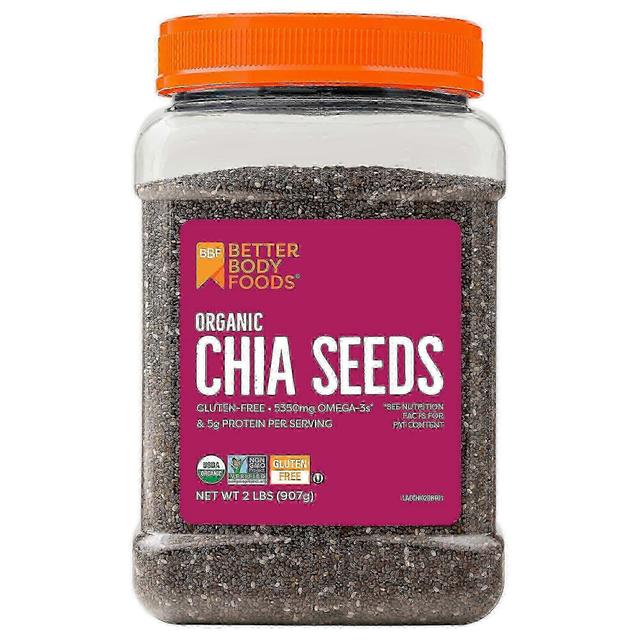 BetterBody Foods Betterbody potraviny organické chia semienka, 32 oz on Productcaster.