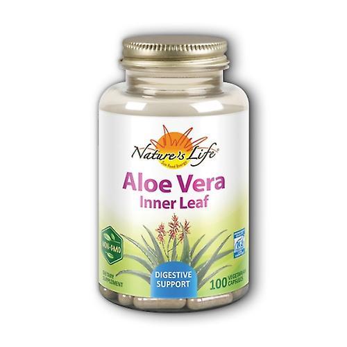 Nature's Life Aloe Vera Inner Leaf, 100 Caps (Pack of 4) on Productcaster.