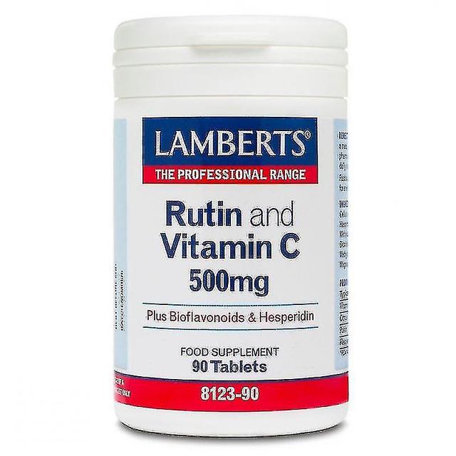 Scacv Lamberts Rutin & Vitamin C 500mg & Bioflavonoids Tablets 90 on Productcaster.