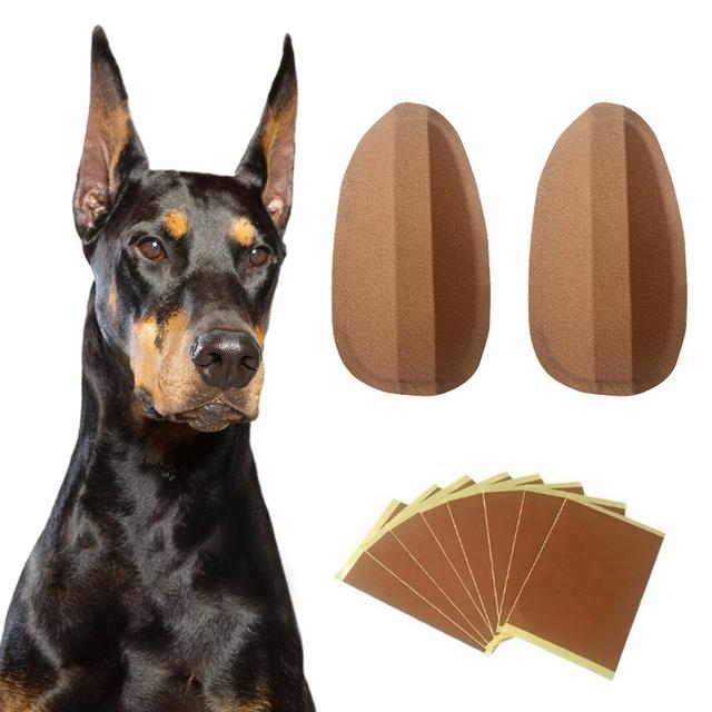 Taotuo Dog Ear Support Patch, Comfortable And Effective Solution For Dog Ear Correction, Made With Milk Calcium brown on Productcaster.