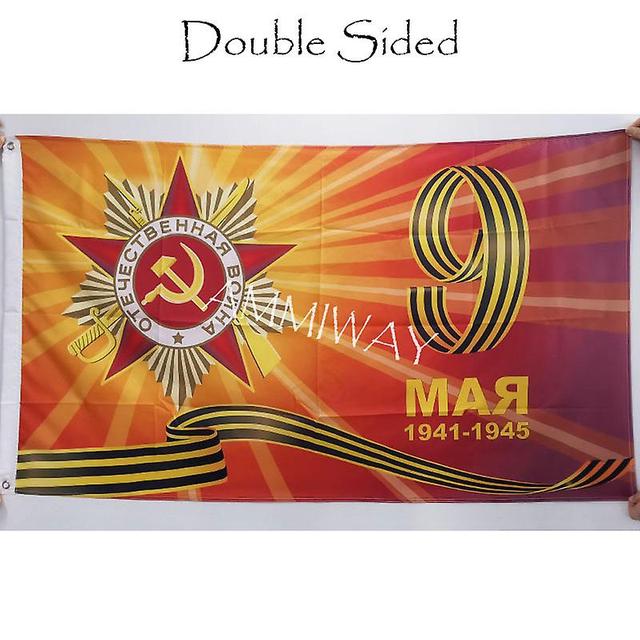 Ederfun 90x15 0cm/128*192cm/160*240cm Perwira Komunikasi Militer Rusia Pasukan Darat Federasi Rusia Bendera Dan Spanduk Double face10 128 x 192cm on Productcaster.