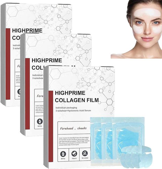 Denstyle Melting Collagen Film, Highprime Collagen Film Mask, Soluble Collagen Supplement Film, Korean Technology Soluble Collagen For Women 4 Set on Productcaster.