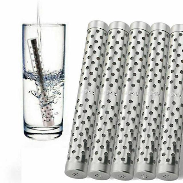 Nzxs Alkaline Water Stick Ph Alkalizer Ionizer Hydrogen Minerals Wand Purifier Filter Silver 1PC on Productcaster.