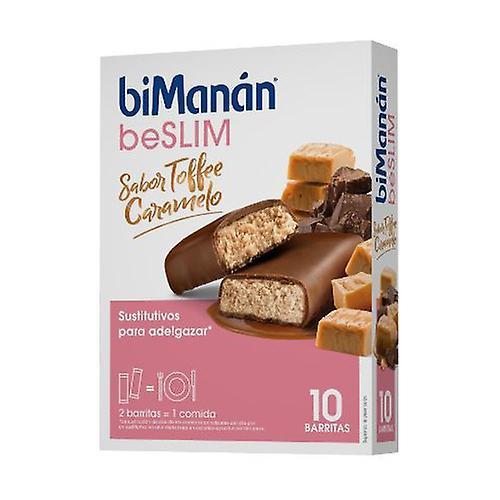 biManán Meal Replacement Toffee Bar 8 units on Productcaster.