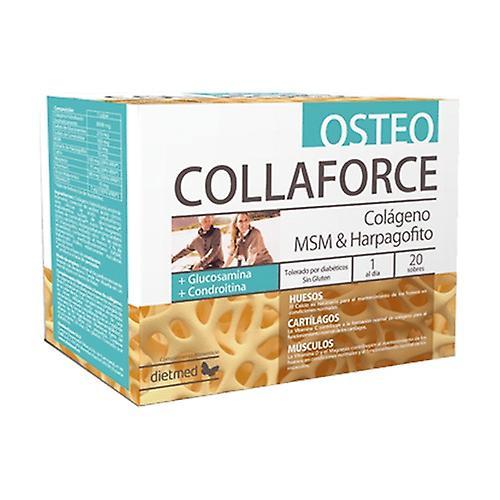 Dietmed Collaforce Osteo 20 packets of 10g (8000mg) on Productcaster.