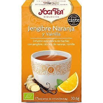 Yogi tea yogi ginger-vanilla-orange 2g x 17 tea bags on Productcaster.