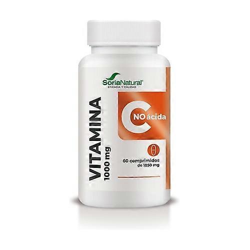 Soria Natural Non-acidic vitamin c sustained release 60 tablets on Productcaster.