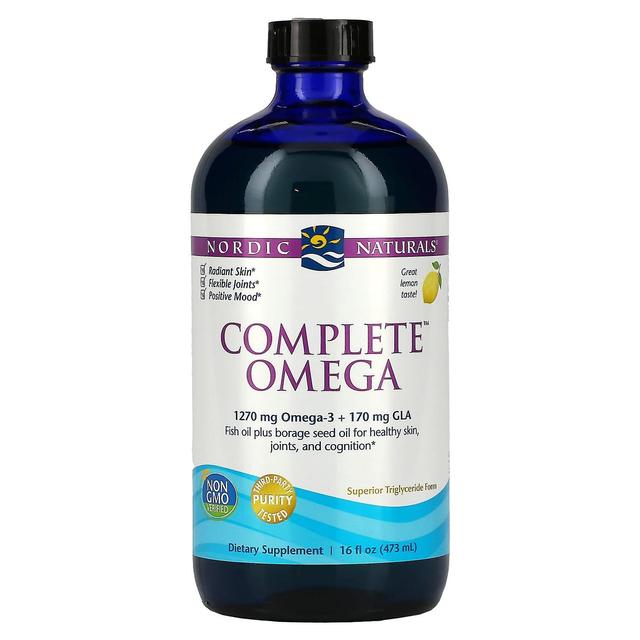 Nordic Naturals, Complete Omega, Lemon, 16 fl oz (473 ml) on Productcaster.