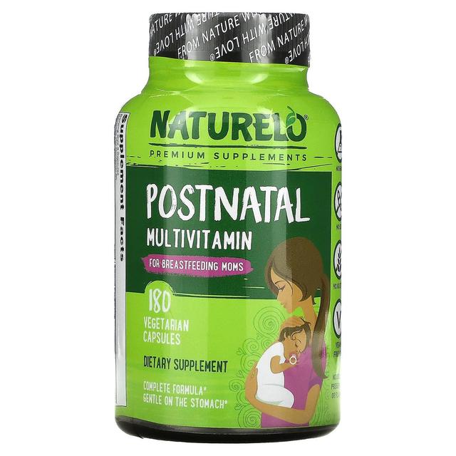 NATURELO, Multivitaminico postnatale per mamme che allattano, 180 capsule vegetariane on Productcaster.