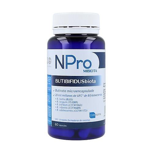 NPro Butibifidusbiota (butyrate for colon) 60 capsules on Productcaster.