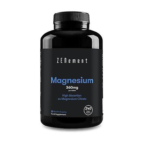 Zenement Magnesium 360mg 240 tablets on Productcaster.