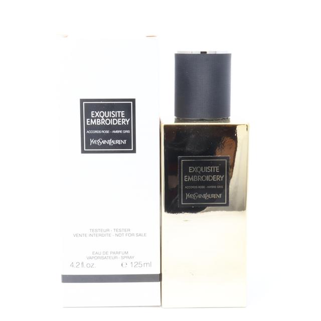 Exquisite Stickerei von Yves Saint Laurent Eau de Parfum 4,2 Unzen Sprühtester on Productcaster.