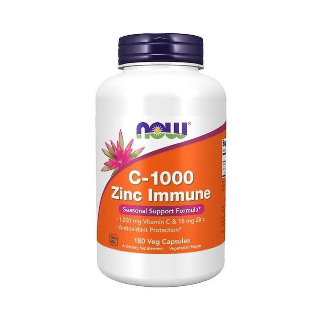 Dietary supplements NOW Foods C-1000 Zinc Immune 180 Kaps 8448 on Productcaster.