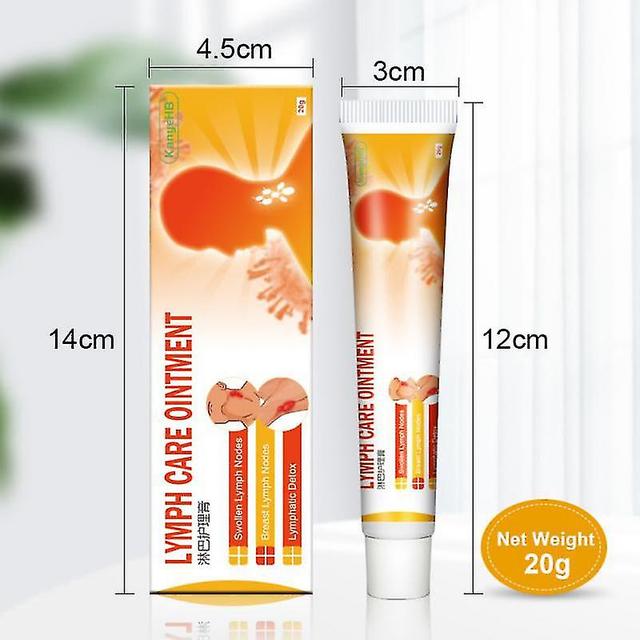 Lymphatic Detox Ointment Underarm And Neck Lymphatic Care Cream Anti-swelling Relieve Pain Colour As Show on Productcaster.