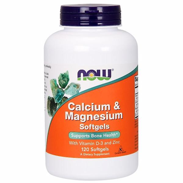 Now Foods Calcio & Magnesio, 120 Softgels (Confezione da 2) on Productcaster.