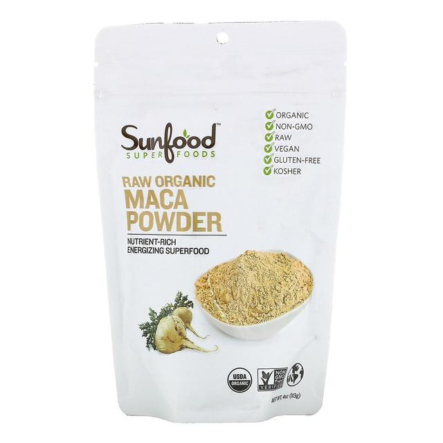 Sunfood, Superfoods, Rohbio-Maca-Pulver, 113 g on Productcaster.