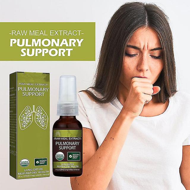 Chinese Traditional Herb Lung Cleansing Spray - Pulmonary Support for Unisex to Relieve Cough, Phlegm, and Itchy Throat 1pcs-30ml on Productcaster.