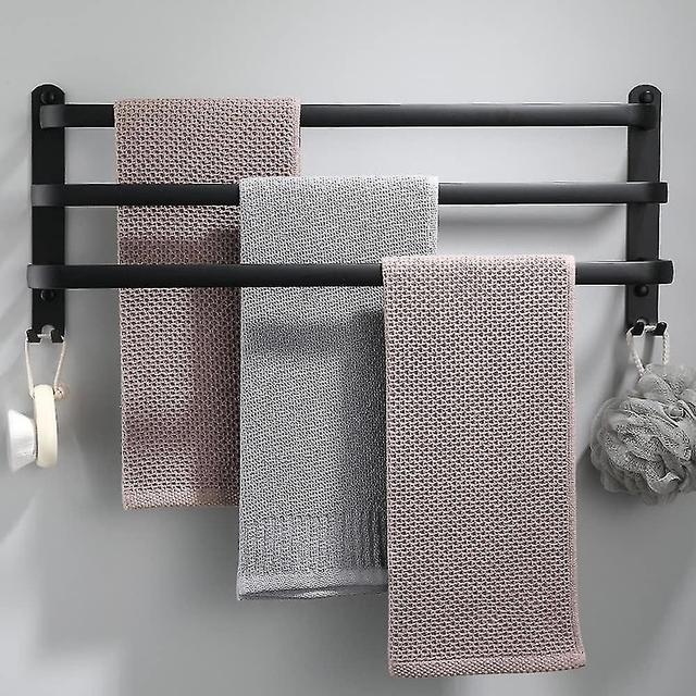 Aluminum Towel Rack Waterproof 3 Layers For Kitchen Storage on Productcaster.