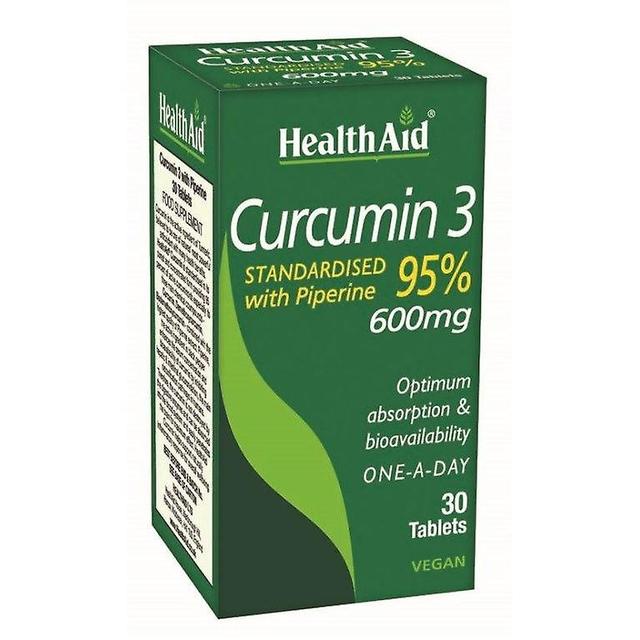 Health Aid Sundhedshjælp Curcumin 3, 30 tabletter on Productcaster.