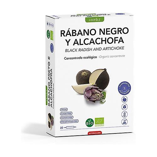 Intersa Black Radish and Artichoke 20 ampoules of 10ml on Productcaster.