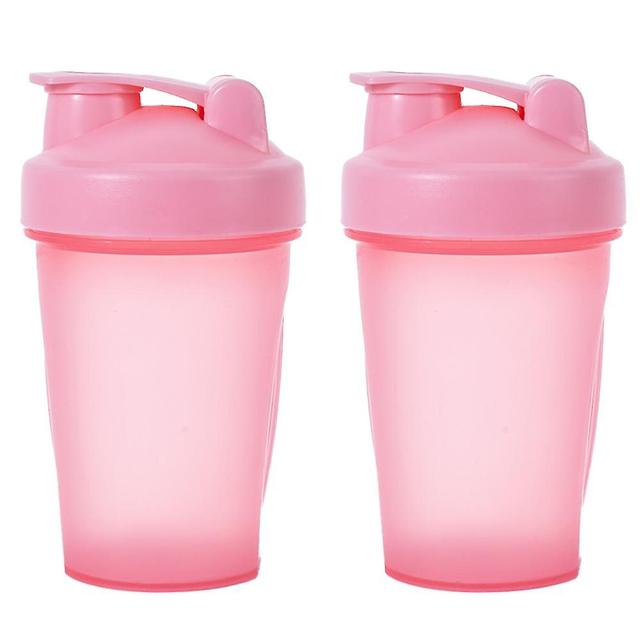 Sooya Shaker flaska proteinförvaring för pulverträning Gym Wire Vispbollar pink on Productcaster.