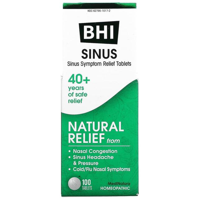 MediNatura, BHI, Sinus, 100 Comprimidos on Productcaster.