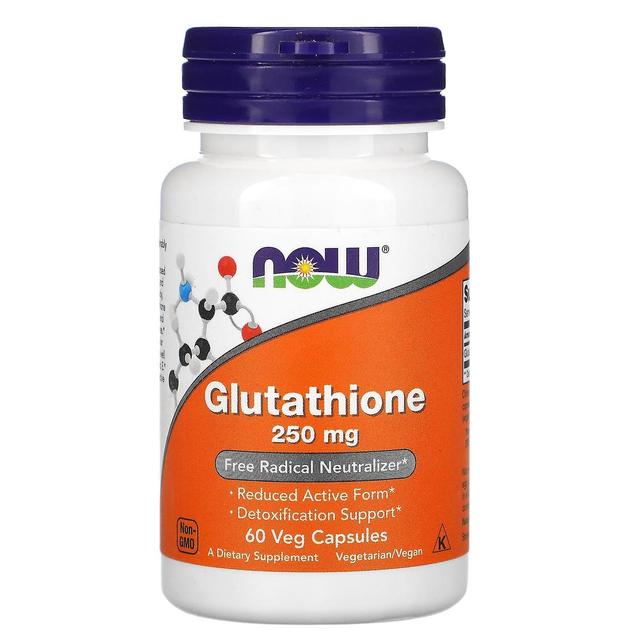 NOW Foods, Glutathione, 250 mg, 60 Veg Capsules on Productcaster.