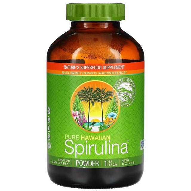 Nutrex Hawaii, Spirulina havaiana pura, Pó, 16 oz (454 g) on Productcaster.