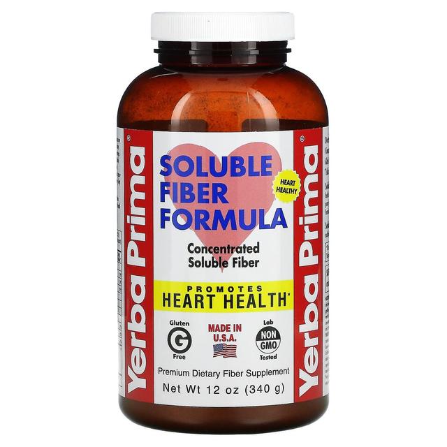 Yerba Prima, Soluble Fiber Formula, 12 oz (340 g) on Productcaster.