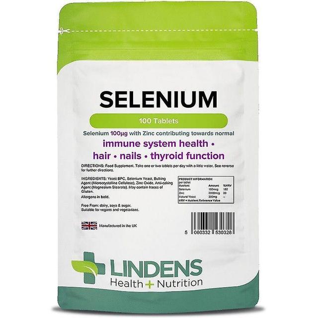 Lindens Selenium 100mcg & Zinc Tablets 100 (328) on Productcaster.