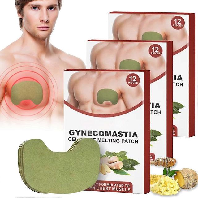 12/60pcs borst buikvet verwijderen voor mannen gynaecomastie cellulitis smelten patch 12pcs1box on Productcaster.