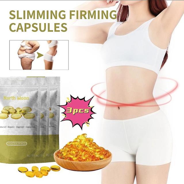 North Moon Body Sculpting Capsules Firming Legs and Belly Skin Slimming Abdominal Slimming Body Capsules Vitamins & Supplements1PCS 3PCS on Productcaster.