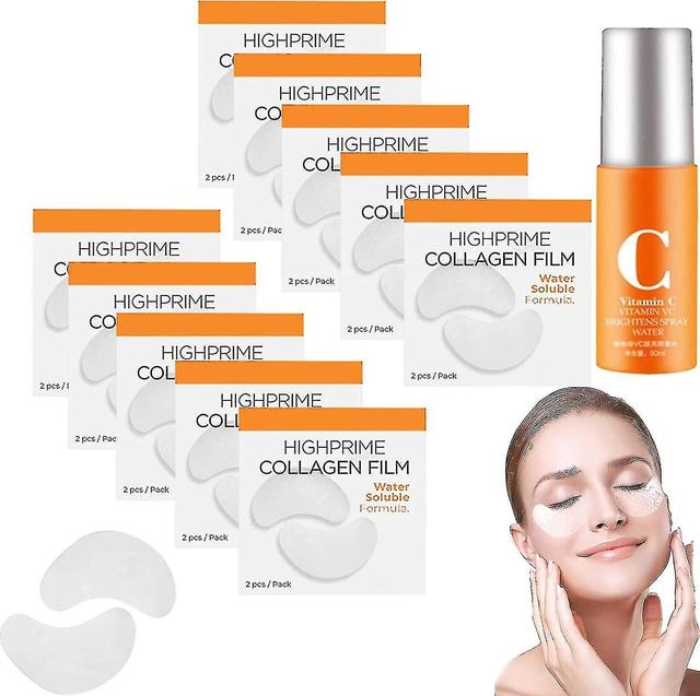 Kaif Korea Highprime Collagen Soluble Film Highprime Collagen Film & Mist Kit Tecnología coreana Soluble Collagen Film Highprime Collagen Film Mask... on Productcaster.