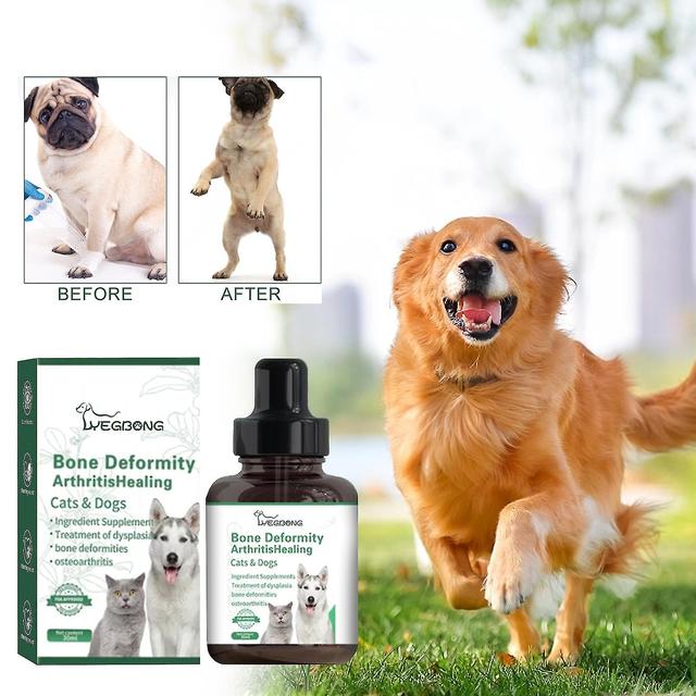 Yegbong Pet Joint Repair Drops, Hund und Katze Körper Gelenkschmerzen und Muskellinderung Pflegemittel on Productcaster.