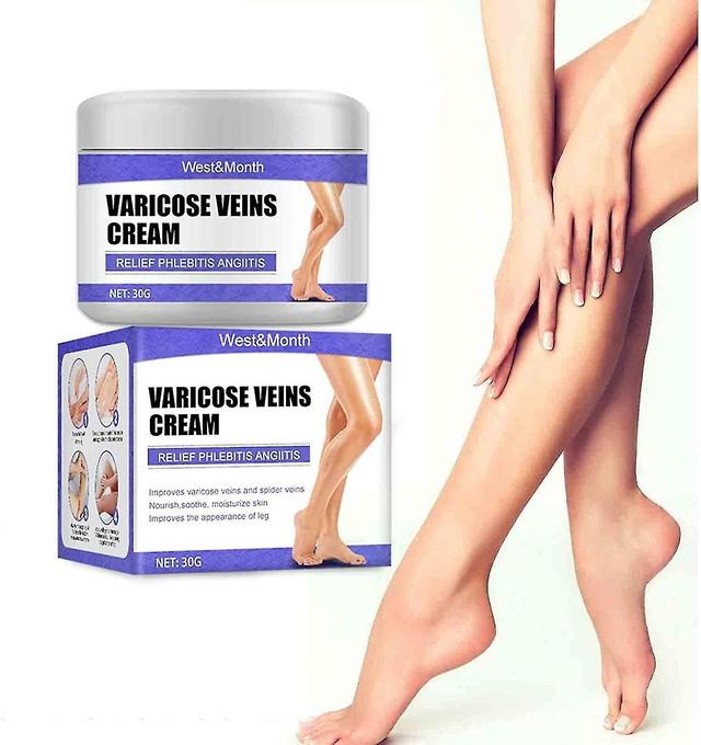 Szbght 1 Pcs Vein Care Fading Cream, Eliminate Varicose Veins And Spider Veins, Relieve Pain Of Legs on Productcaster.