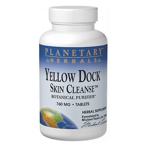 Planetary Herbals Yellow Dock Skin Cleanse, 60 Tabs (Pack of 1) on Productcaster.