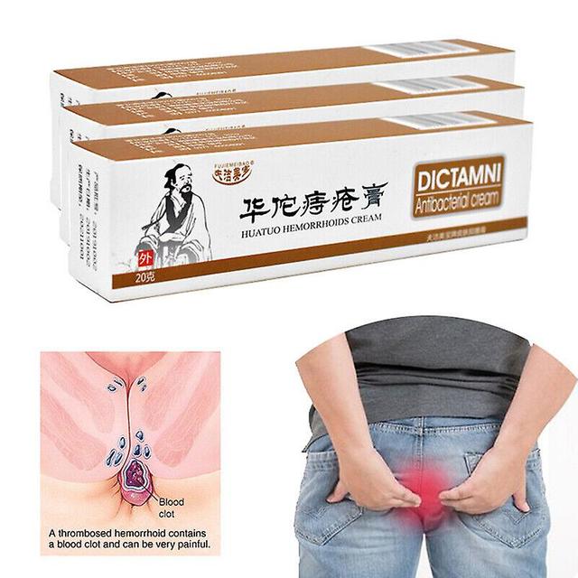 60g Chinese Herbs Hemorrhoids Ointment Medical Herbal Cream Internal Piles External Anal Fissure Dropshipping on Productcaster.